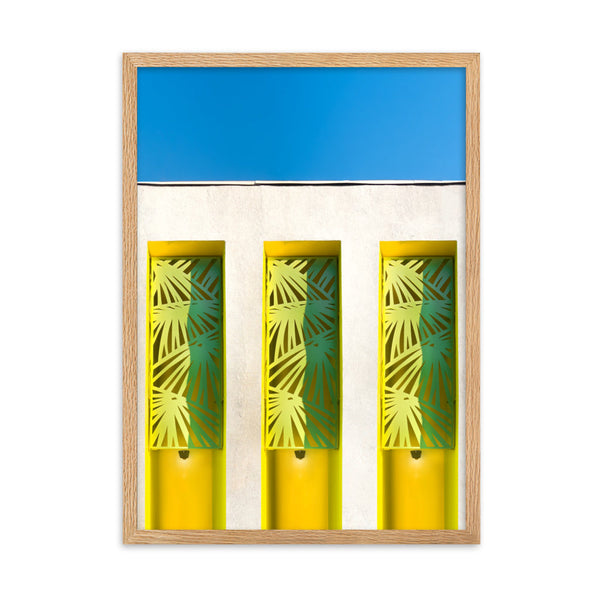 Palm Wall - Framed Wall Art