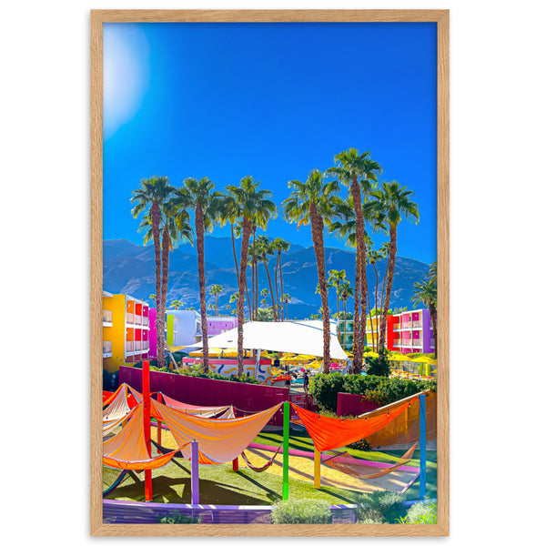 Oasis Rendezvous - Framed Wall Art