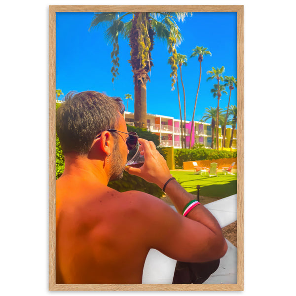 Oasis Boy - Framed Wall Art