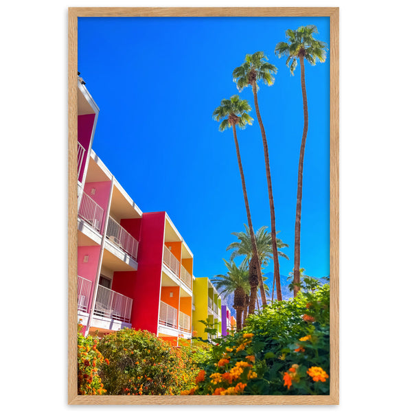 The Other Palm Way - Framed Wall Art