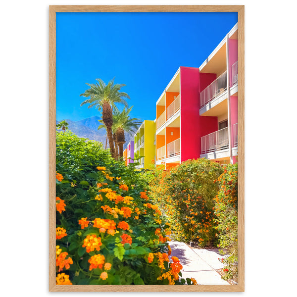 The Palm Way - Framed Wall Art