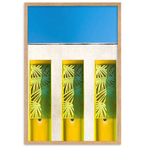 Palm Wall - Framed Wall Art