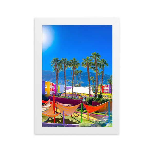 Oasis Rendezvous - Framed Wall Art