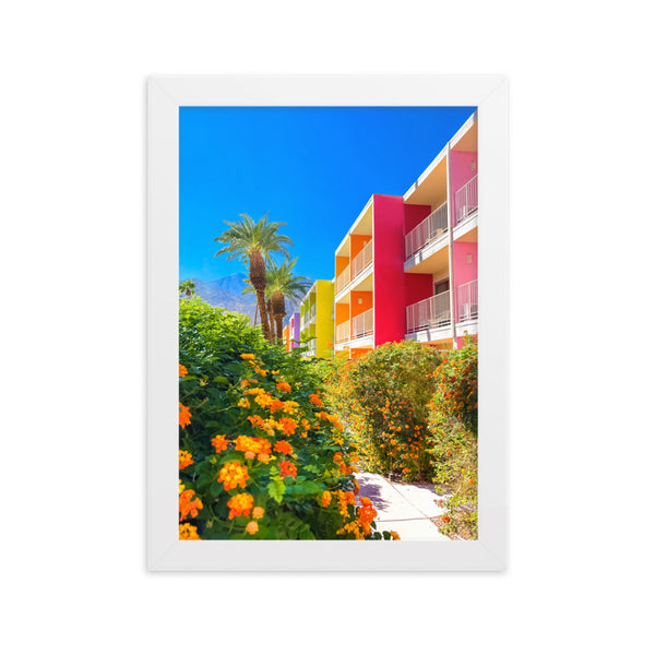 The Palm Way - Framed Wall Art