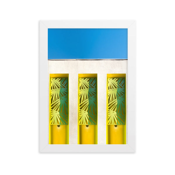 Palm Wall - Framed Wall Art