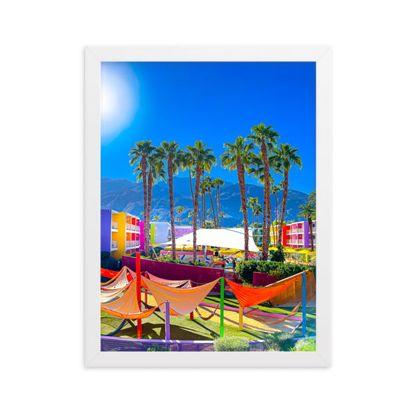 Oasis Rendezvous - Framed Wall Art