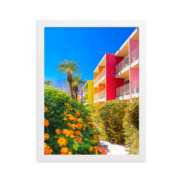 The Palm Way - Framed Wall Art