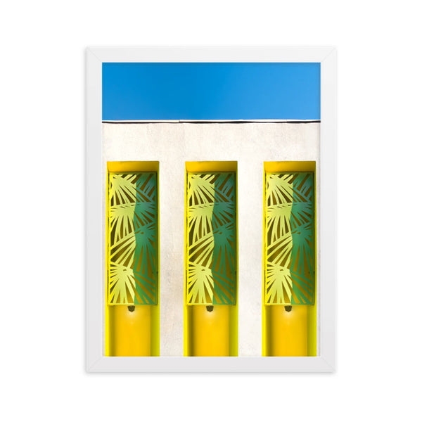 Palm Wall - Framed Wall Art