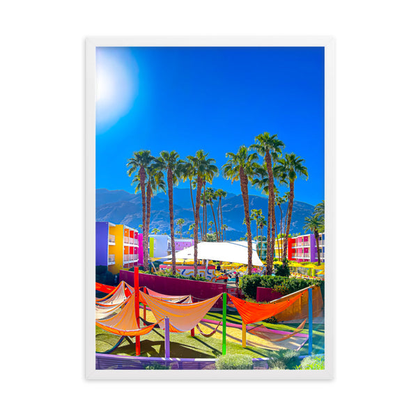 Oasis Rendezvous - Framed Wall Art