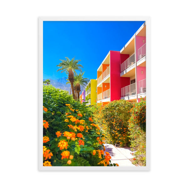 The Palm Way - Framed Wall Art