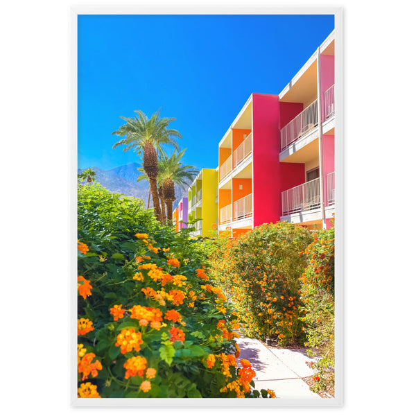 The Palm Way - Framed Wall Art