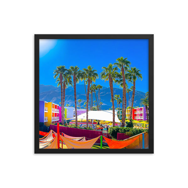 Oasis Rendezvous - Framed Wall Art