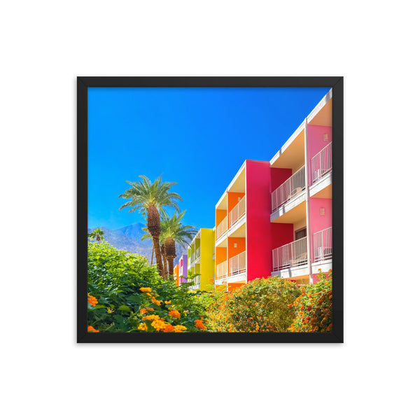 The Palm Way - Framed Wall Art