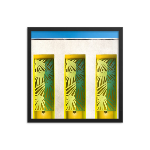 Palm Wall - Framed Wall Art