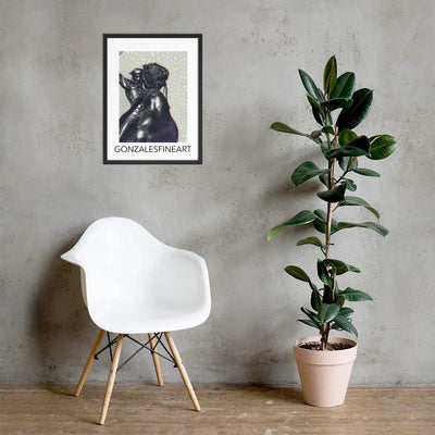 Live Free or Die; General John Stark Framed poster