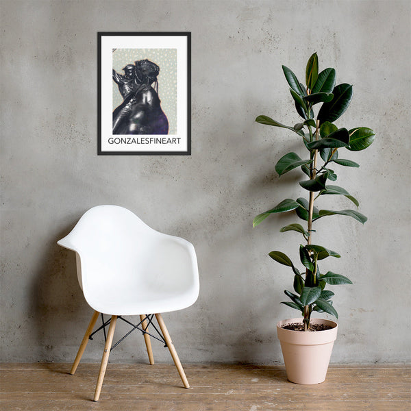 Live Free or Die; General John Stark Framed poster