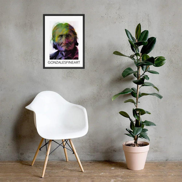 Geronimo Framed poster - Gifts for You 'n Me