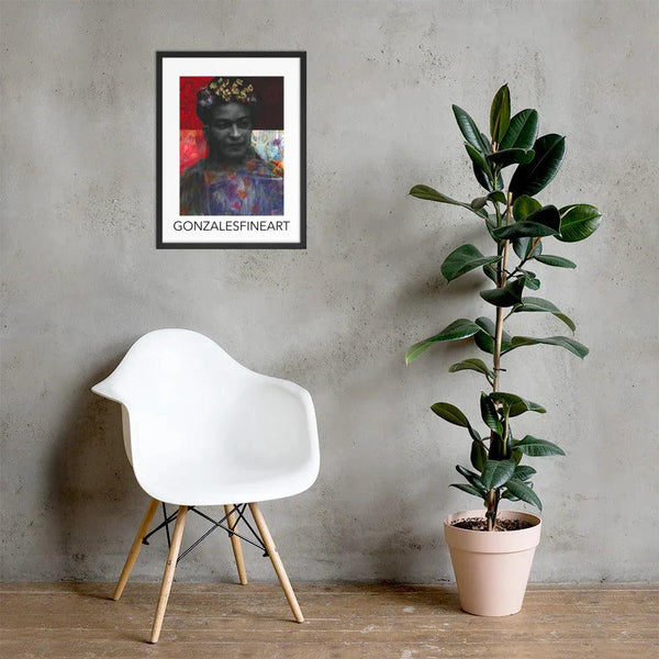 Frida Khalo Framed poster - Gifts for You 'n Me