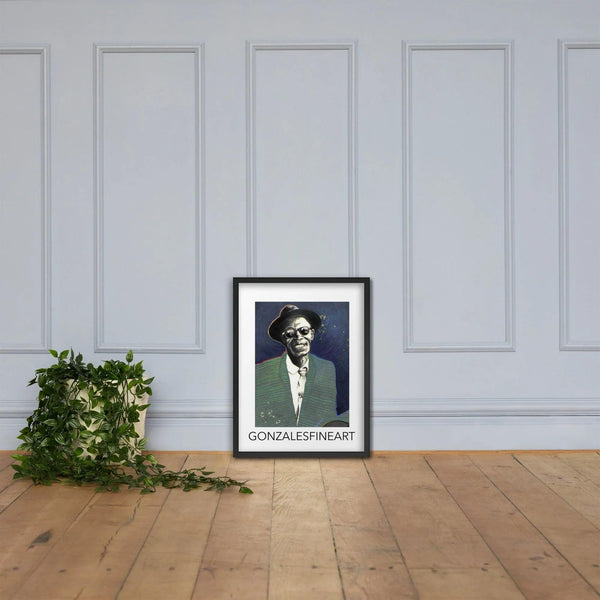Lightnin HopkinsFramed poster - Gifts for You 'n Me