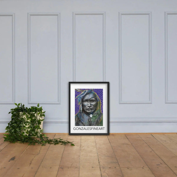 Iron White Man Framed poster - Gifts for You 'n Me