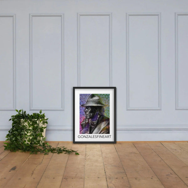Chief Peepech Framed poster - Gifts for You 'n Me