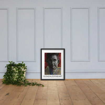 Orwell Framed poster