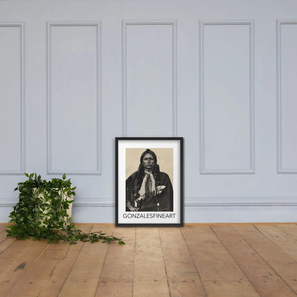 Quanah Parker Framed poster - Gifts for You 'n Me