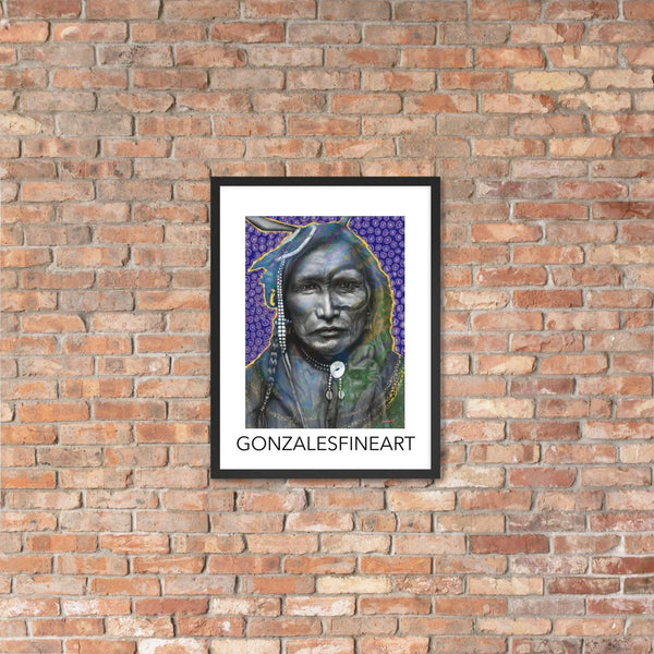 Iron White Man Framed poster - Gifts for You 'n Me
