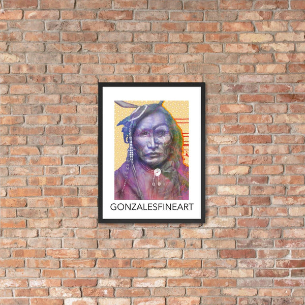 Iron White Man Framed poster - Gifts for You 'n Me