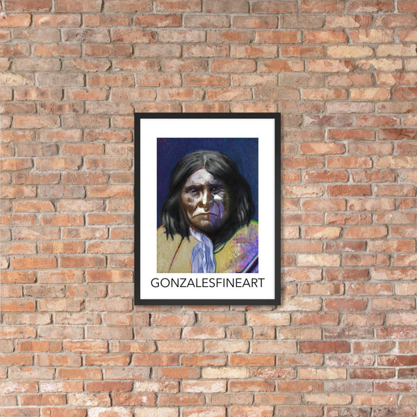 Geronimo Framed poster - Gifts for You 'n Me