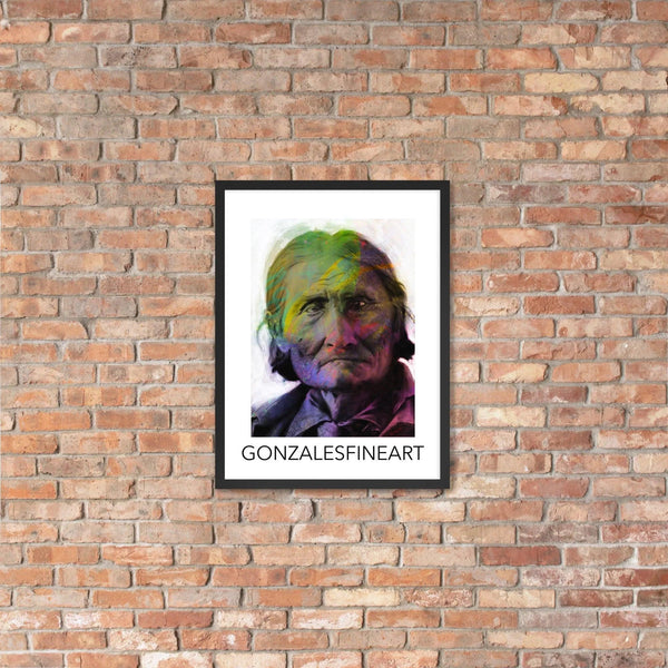 Geronimo Framed poster - Gifts for You 'n Me