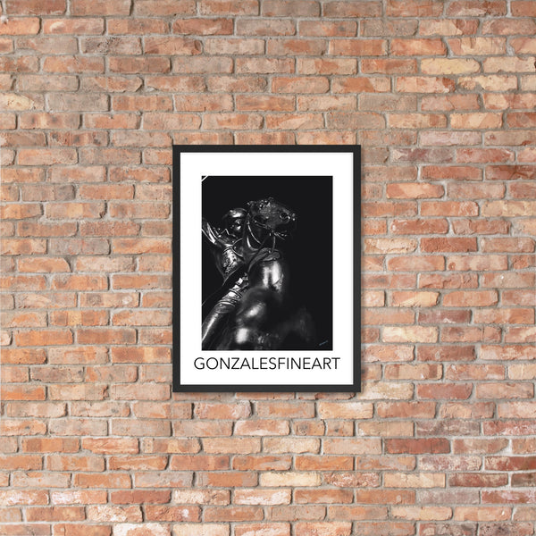 Live Free or Die; General John Stark Framed poster