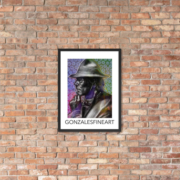 Chief Peepech Framed poster - Gifts for You 'n Me