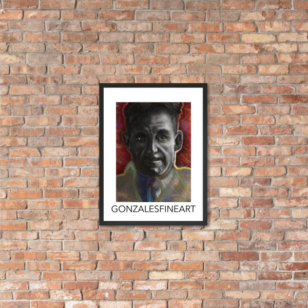 Orwell Framed poster