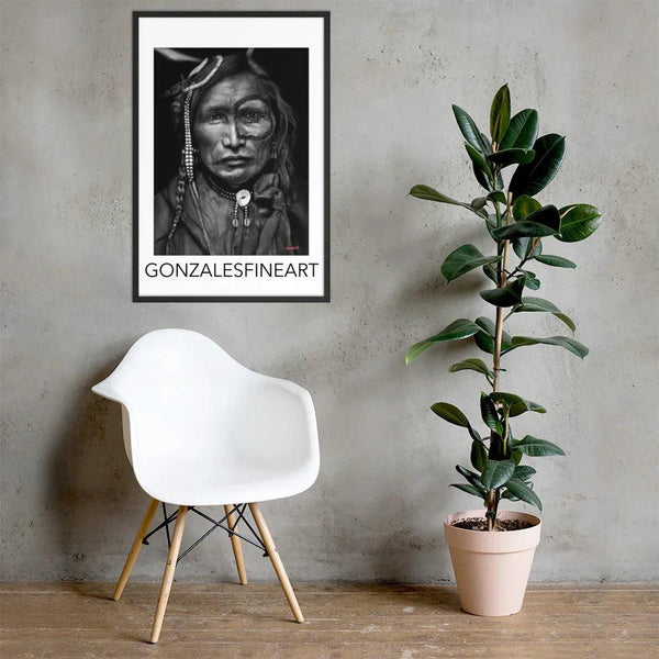 Iron White Man Framed poster - Gifts for You 'n Me