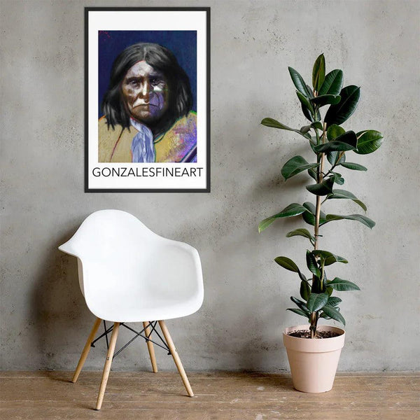 Geronimo Framed poster - Gifts for You 'n Me