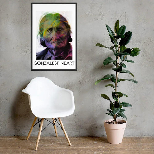 Geronimo Framed poster - Gifts for You 'n Me