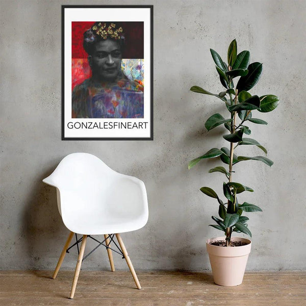 Frida Khalo Framed poster - Gifts for You 'n Me
