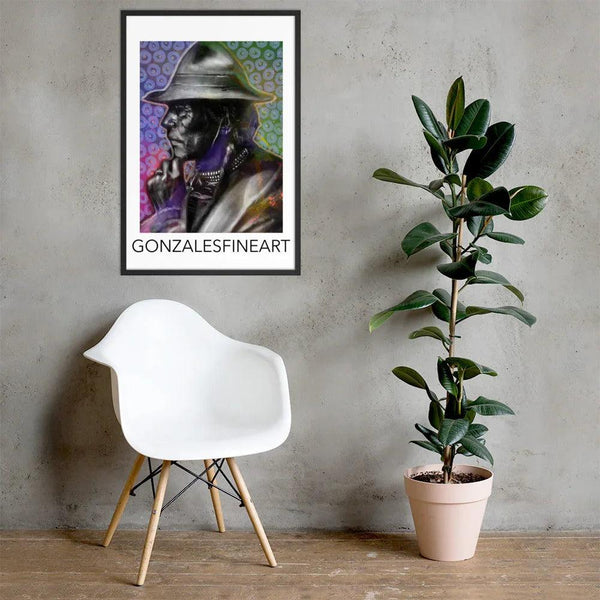Chief Peepech Framed poster - Gifts for You 'n Me