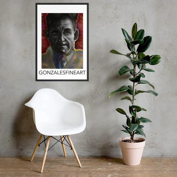 Orwell Framed poster - Gifts for You 'n Me