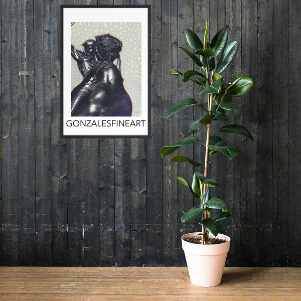 Live Free or Die; General John Stark Framed poster - Gifts for You 'n Me