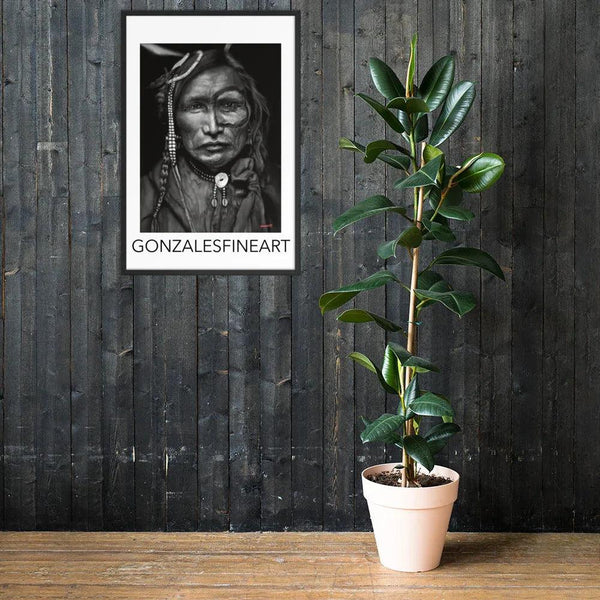 Iron White Man Framed poster - Gifts for You 'n Me