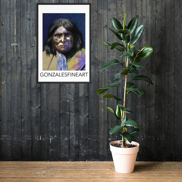 Geronimo Framed poster - Gifts for You 'n Me