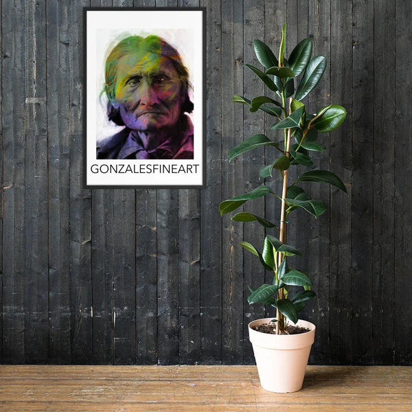 Geronimo Framed poster - Gifts for You 'n Me