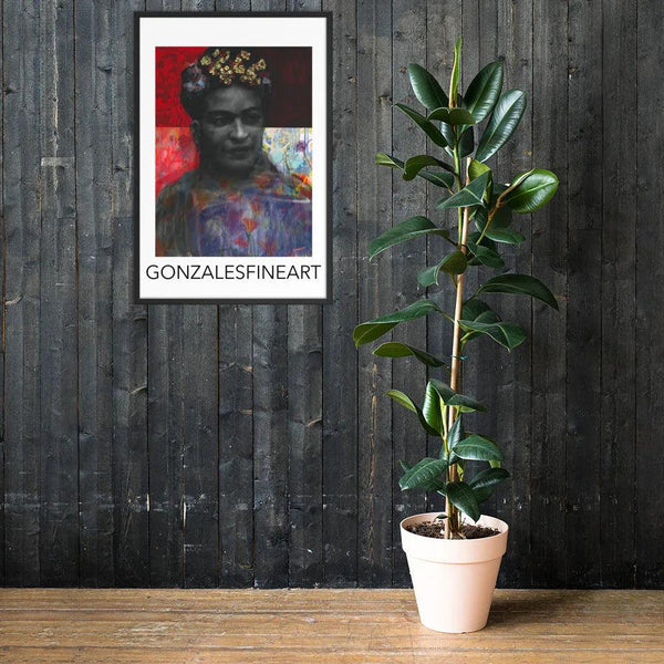 Frida Khalo Framed poster - Gifts for You 'n Me
