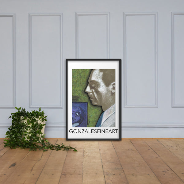 Man Ray Framed poster