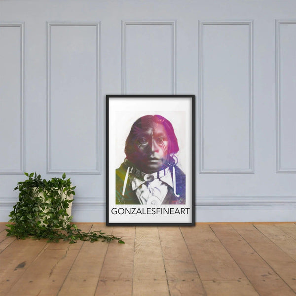 James Garfield Velarde Framed poster - Gifts for You 'n Me
