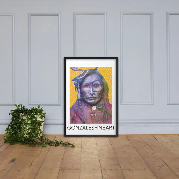 Iron White Man Framed poster - Gifts for You 'n Me