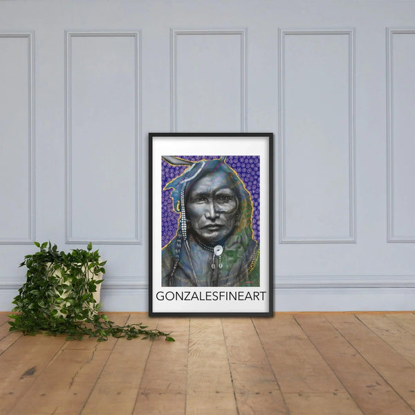Iron White Man Framed poster - Gifts for You 'n Me