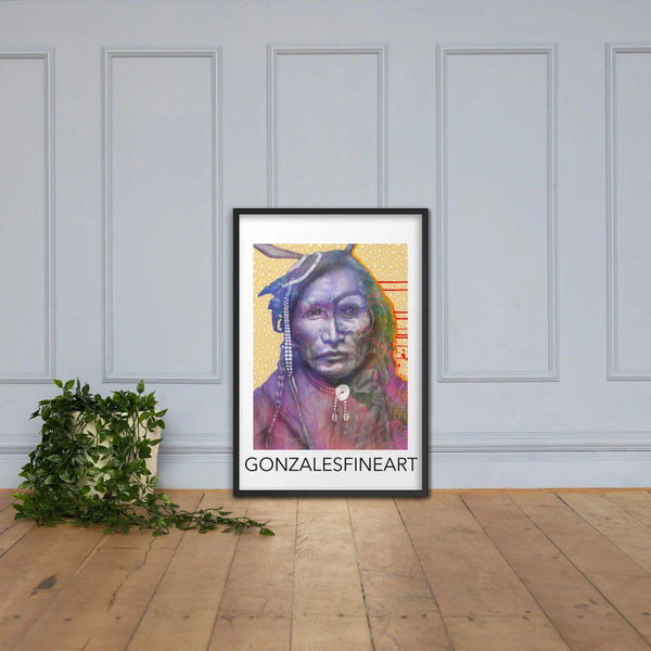Iron White Man Framed poster - Gifts for You 'n Me